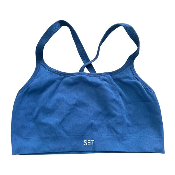 SETactive Other - SET ACTIVE Seamless‎ Sports Bra Blue Large